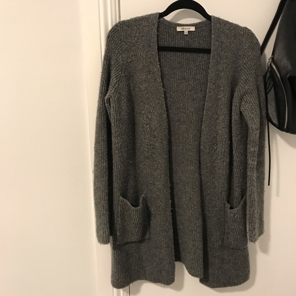 Madewell Plush Cardigan Sweater